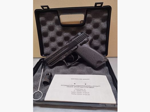 IWG SP 15 Compatto, calibro 9 mm P.A. Bang, nero brunito !!!NUOVO!!