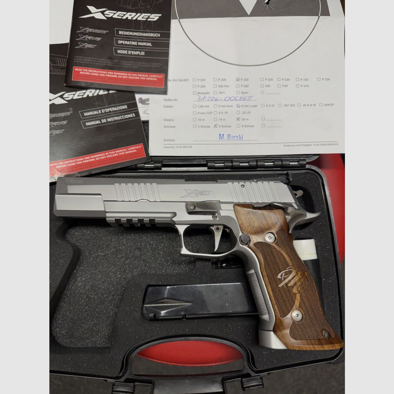 Sig Sauer PPC X-Six 9mm Luger vom Mastershop Deutsche Produktion