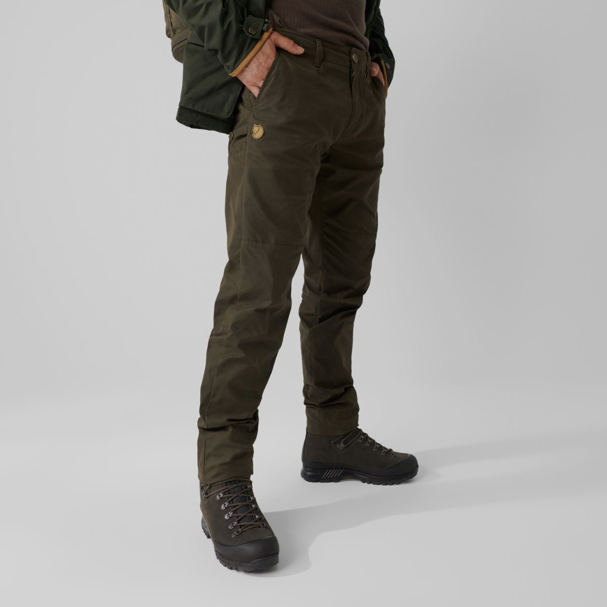 Pantalones Tapered M Sörmland de FJÄLLRÄVEN Gris Oscuro