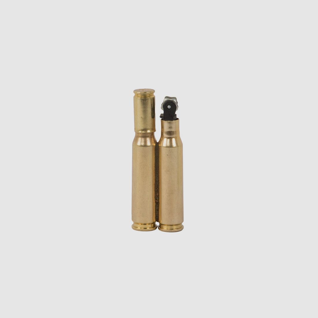 Feuerzeug in Patronenform Kaliber 7,62 Ă— 51 mm NATO .308 Winchester blinde Originalpatrone nachfĂĽllbar handgefertigt (P18)