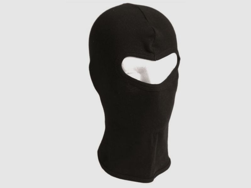 KOPFHAUBE / STURMHAUBE - FEINRIPP - CO - OFFEN