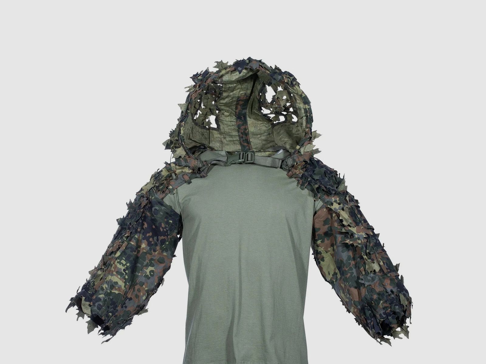 Invadergear Invader Gear Ghillie Sniper Bolero Leaf flecktarn