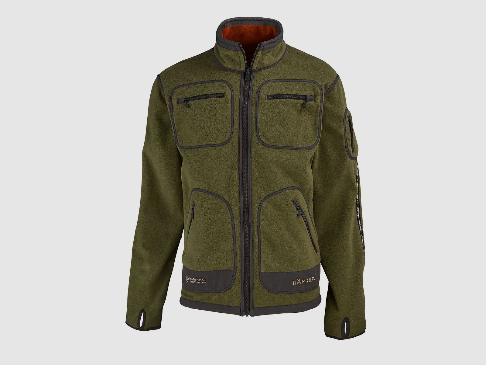 Härkila Veste en Fleece Réversible Kamko