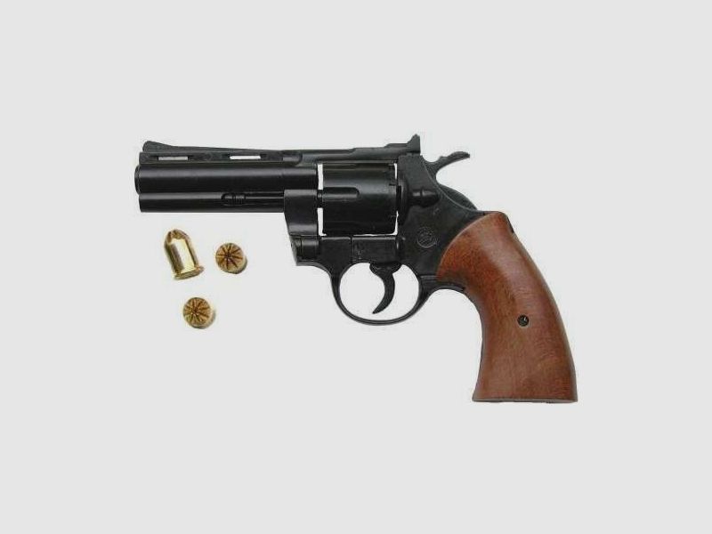 Bruni Revolver Magnum Schwarz Kal.380 Platzpatronen, Bild 1 von 2