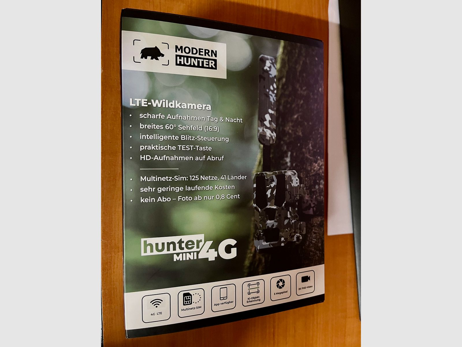 Caméra de chasse Modernhunter 4g mini comme ICU, Seissinger, Zeiss Secacam