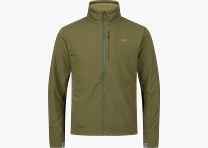 Herren Alpha Stretch Jacke Dunkel Oliv Dunkel Oliv M
