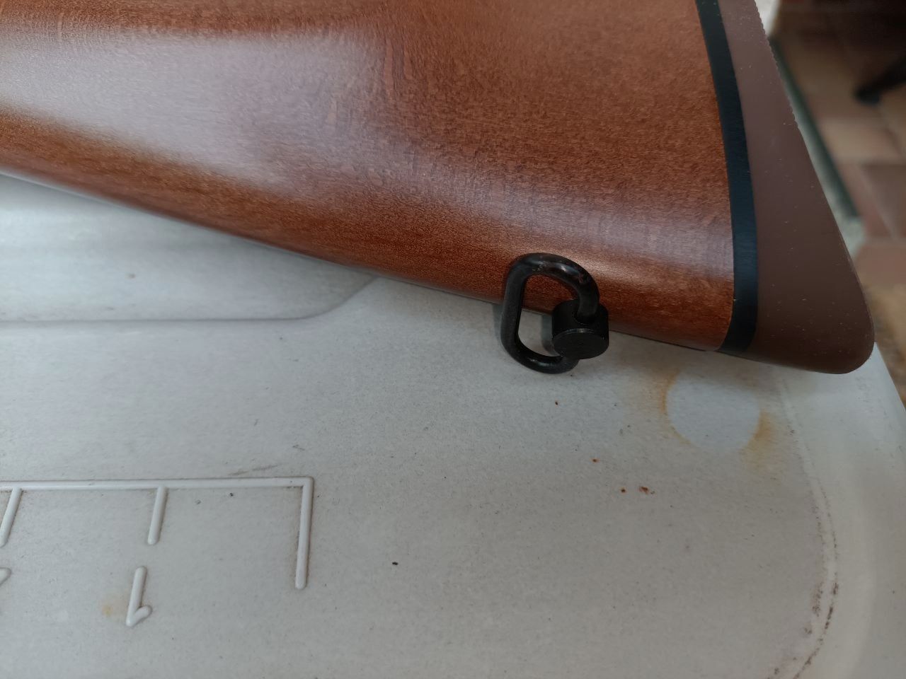 Luftgewehr Weihrauch HW 35 K Schalldämpfer Fernrohr Exportfeder