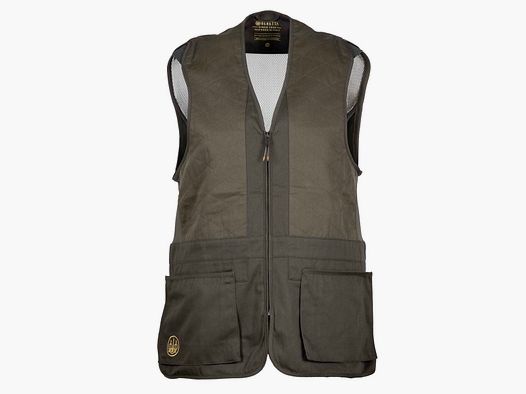 Beretta Schießweste Tredi Brown Bark mit Waffen Schrum Stick