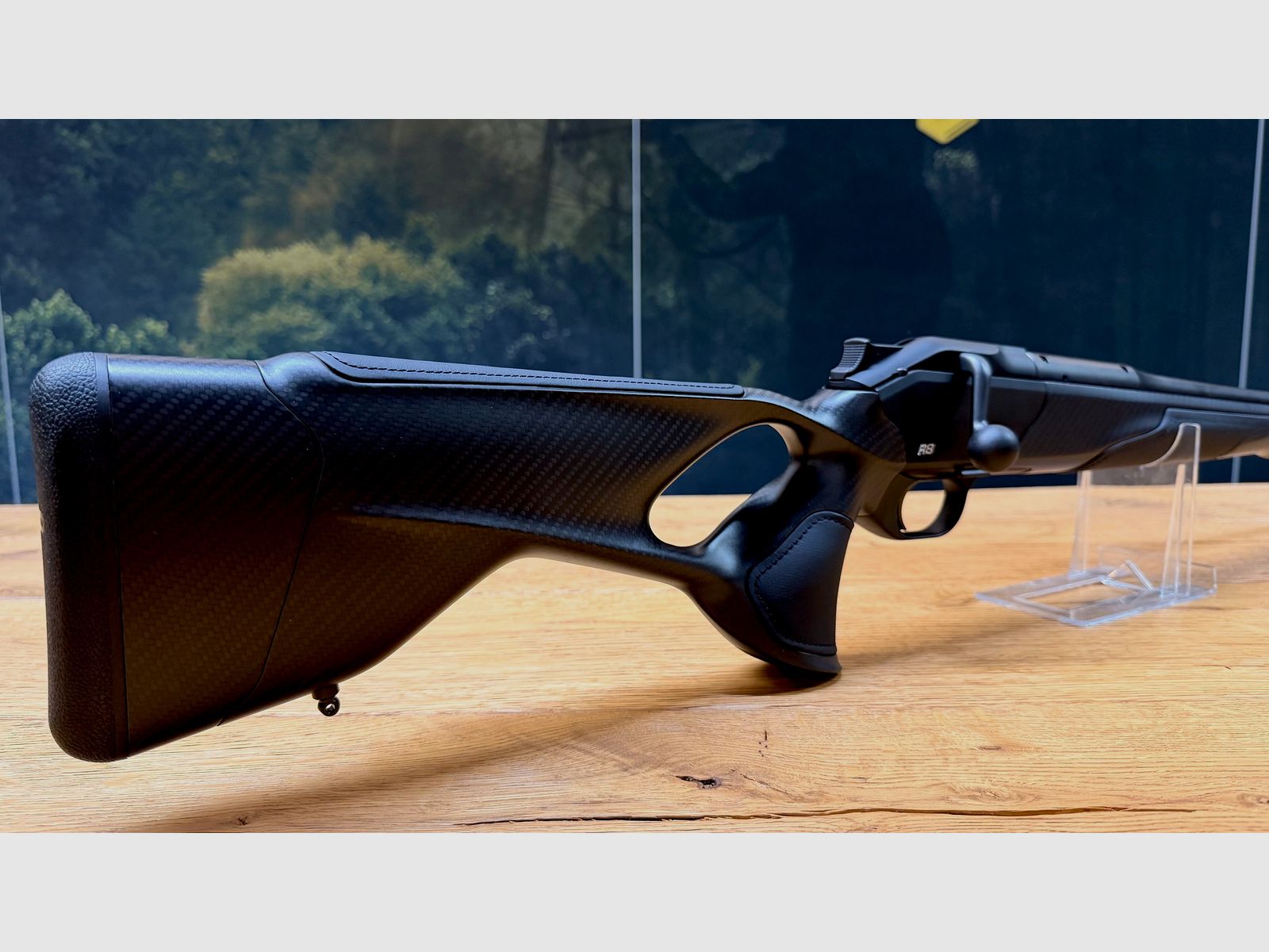 Blaser R8 Ultimate Carbon Leder Komplettwaffe / Kaliber wählbar / Logo silber / Standard Ausführung