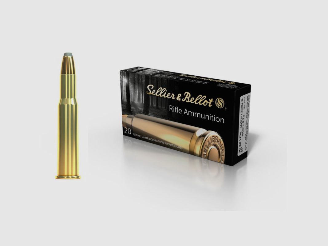 S&B .30-30 Win Teilmantel SP 9.7 g 150gr, Bild 1 von 2