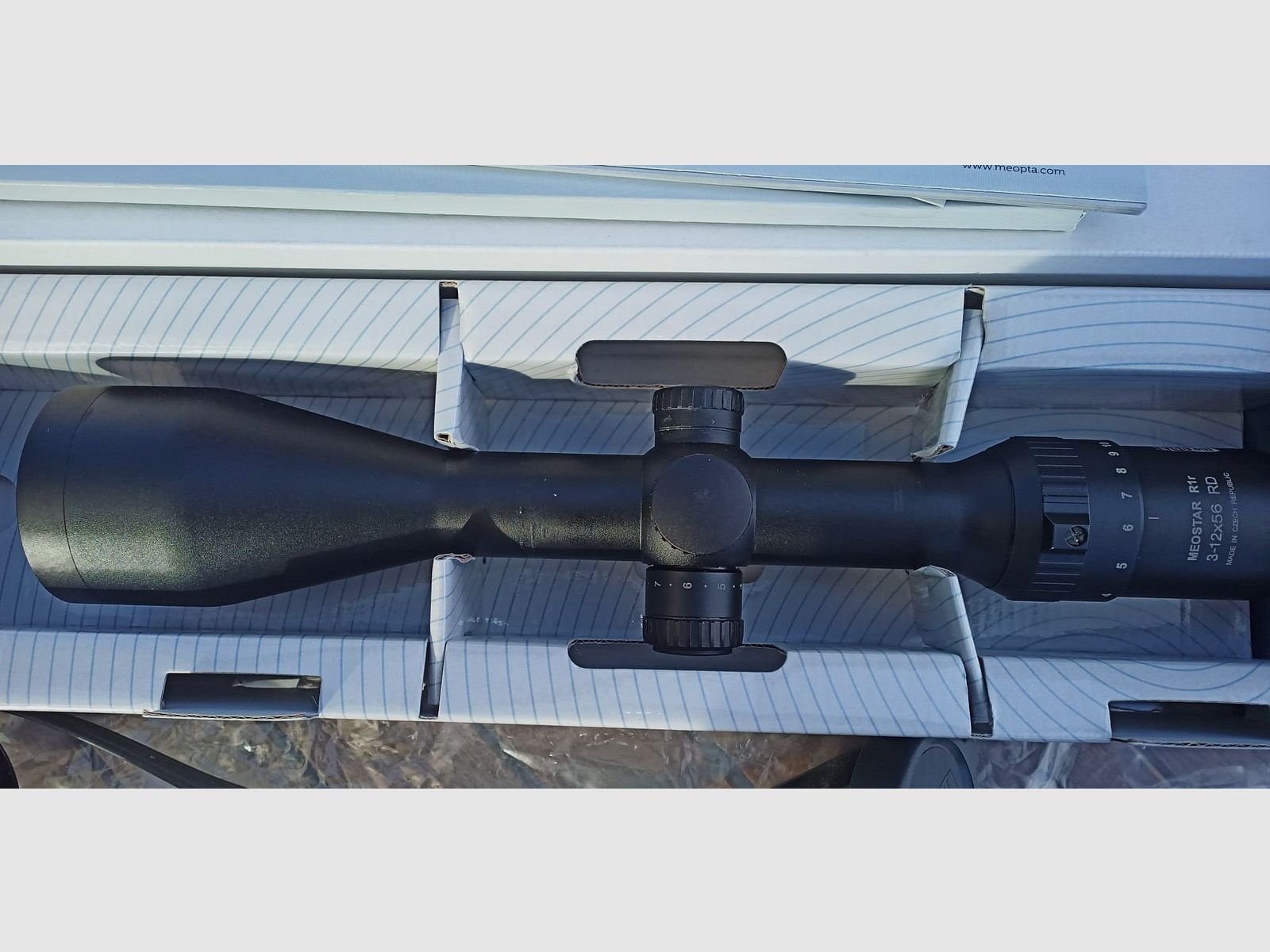 Scope Meopta Meostar R1r 3-12x56 RD incl. shipping