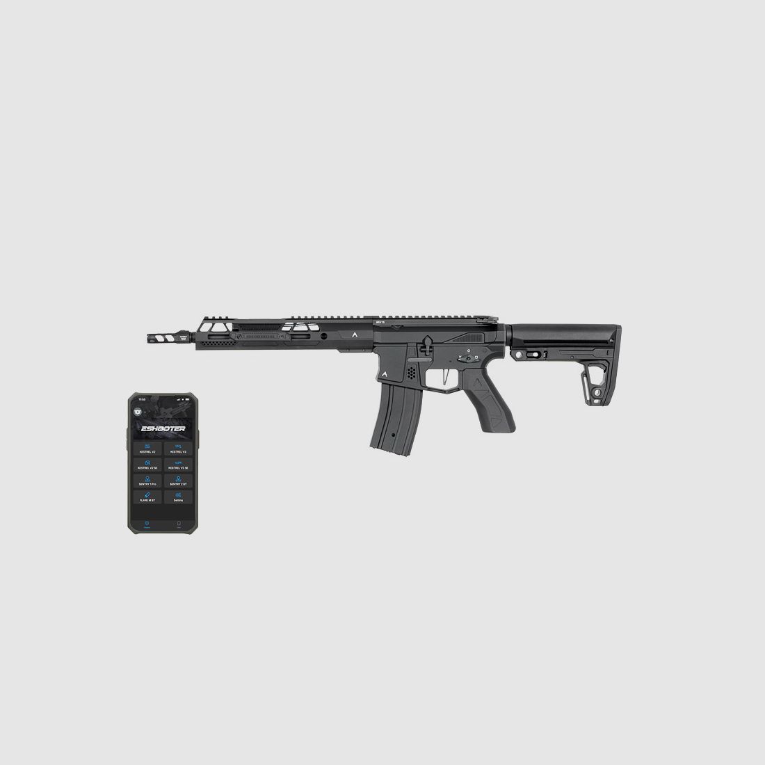 M920A 'Aeroknox AX//15' max. 0,5J AEG, Vollmetall, mit Bluetooth ETU