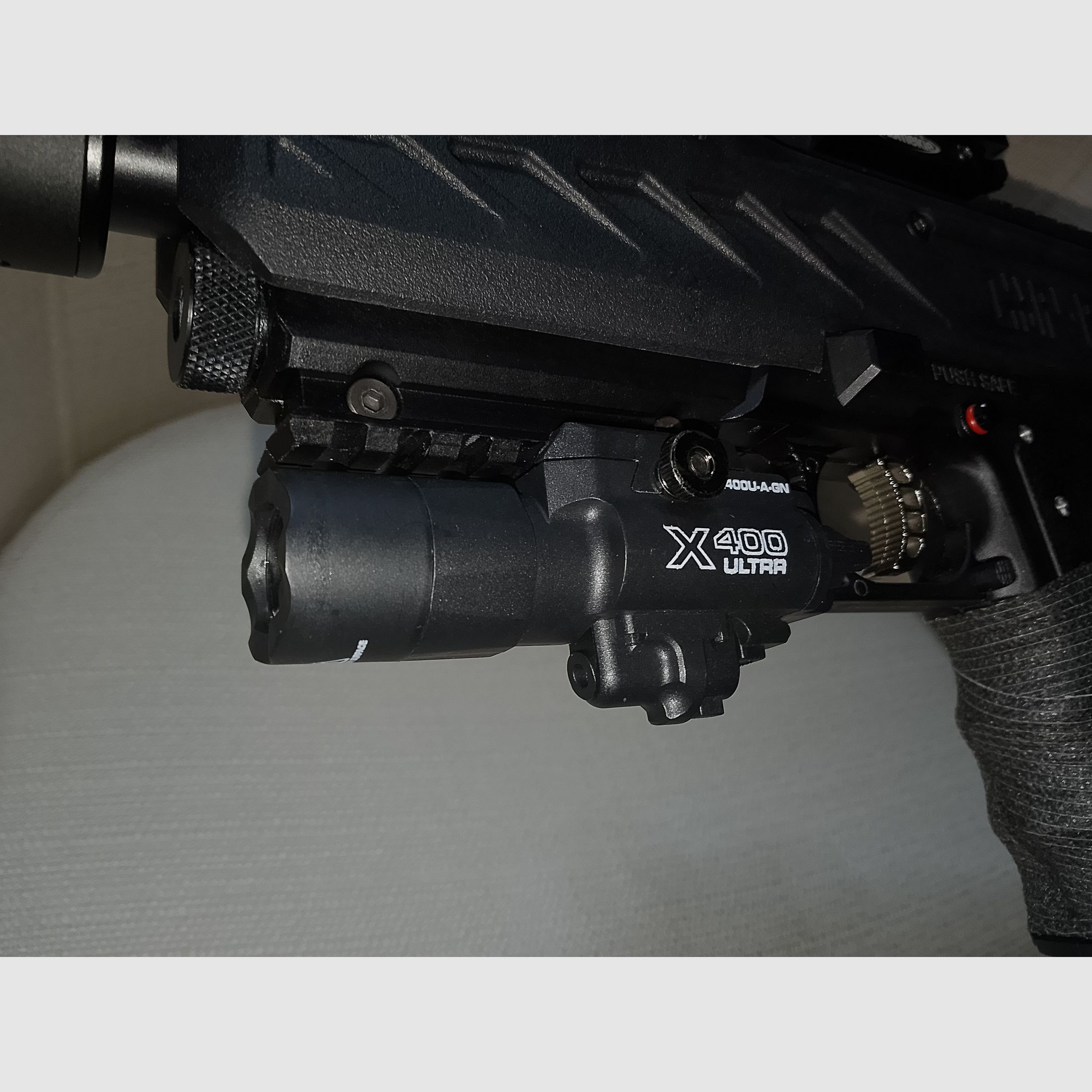 !Update! Tippmann Tipx MSC Body Kit Markierer .68 Zubehör Paintballs Gummibälle Alu Kugeln Cal 68 CO2 Set Visier Rot Grün Punkt Socom Laser Lampe