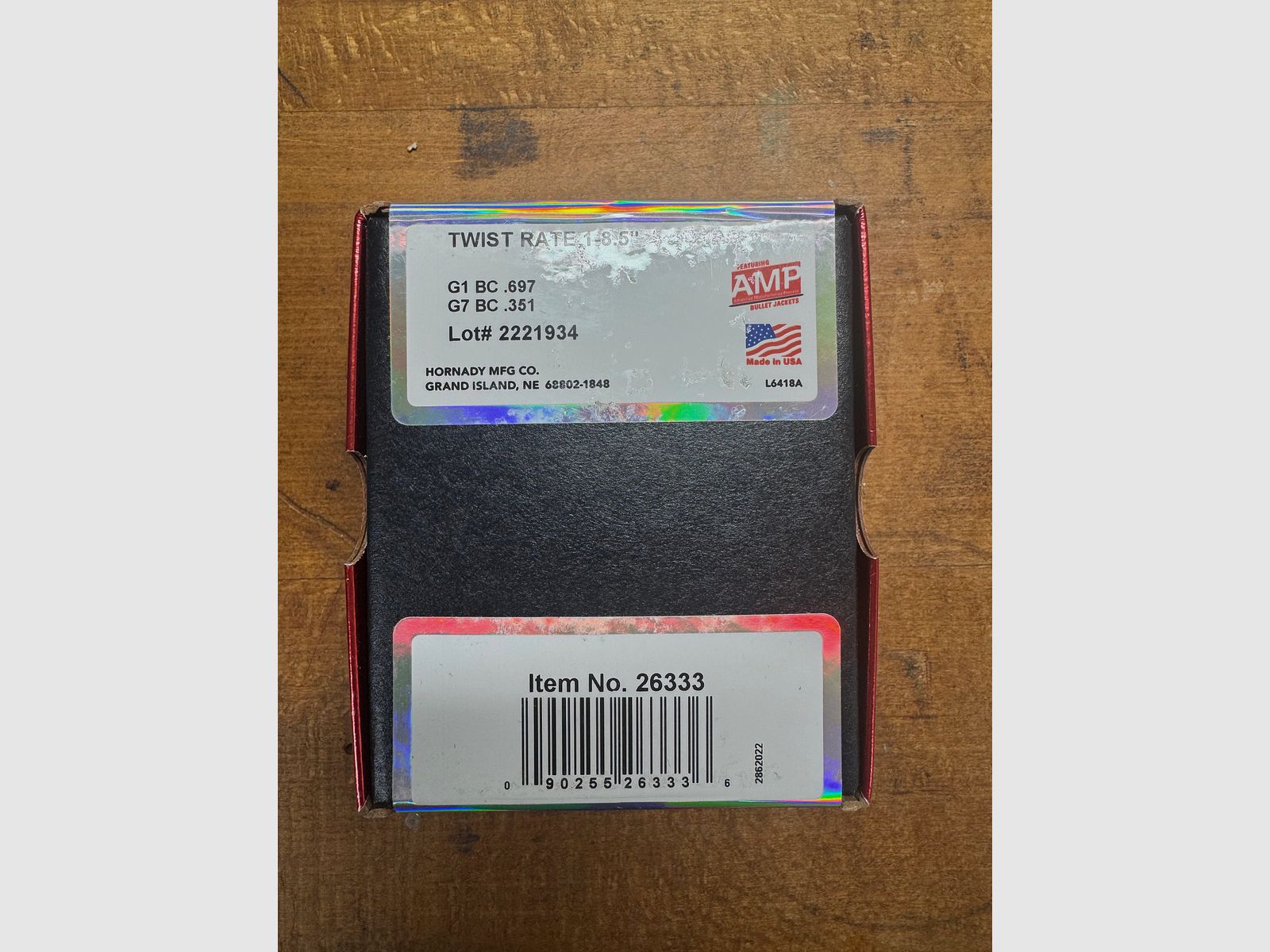 NEW 6.5mm 147 gr 100x ELD Match Hornady