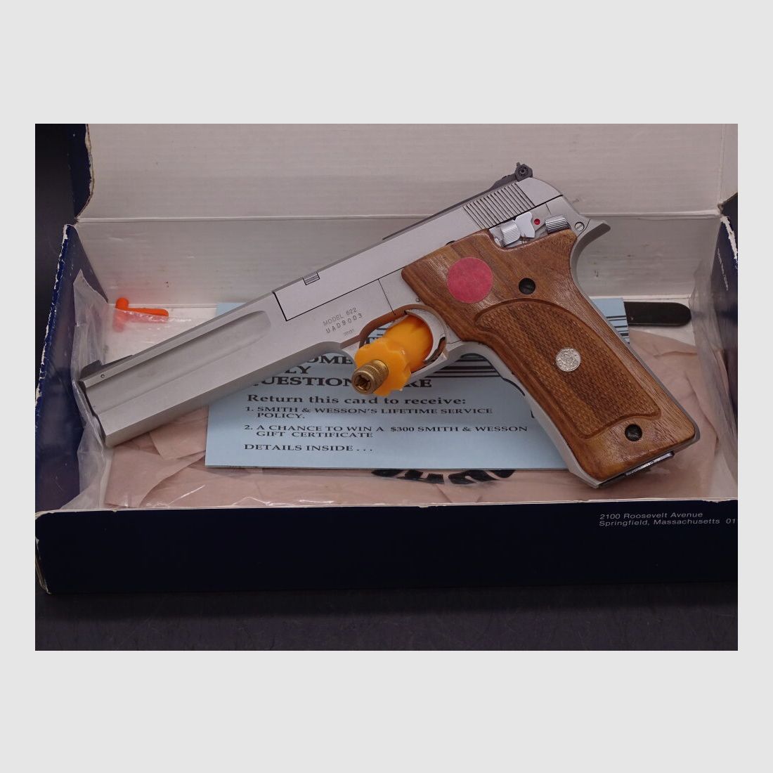 Smith & Wesson Mod 622 Kaliber .22lr 6" 622, zdjęcie 3 z 4