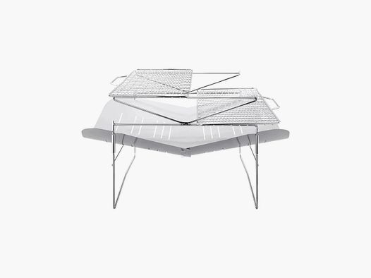 Picogrill grill pan 498 with skewer and grill rack