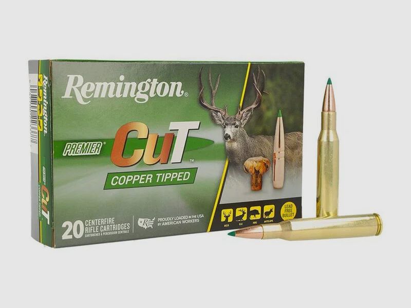 Remington Premier CuT Copper .270 Win. 130GR Tipped 20 Patronen
