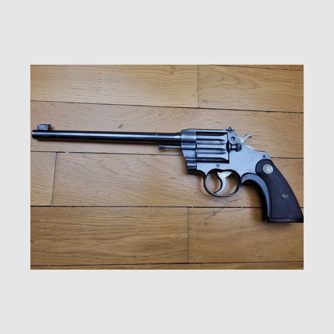 Sehr seltener „Revolver“ Colt Camp Perry – Kaliber 22LR – Baujahr 1931 – 8 Zoll – 2.500 Exemplare! – Top Zustand!, Bild 2 von 24
