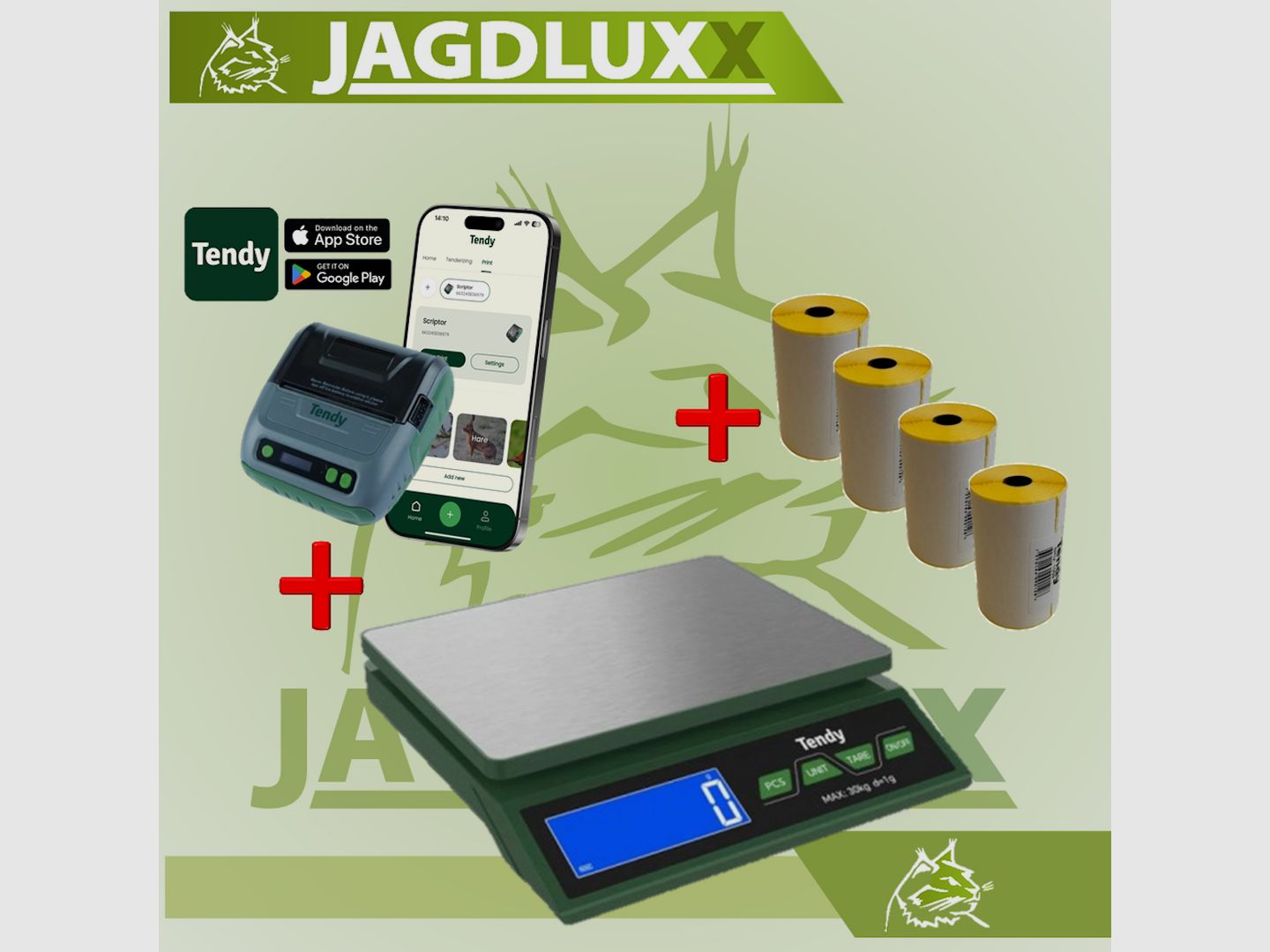 Tendy Labeling Set for Meat and Sausage Products