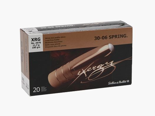 Sellier & Bellot .30-06 Sp eXergy, kaliber
