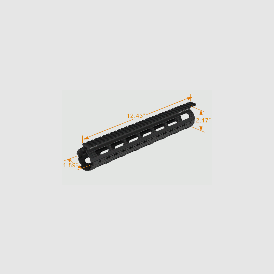 UTG PRO 12" Super Slim AR-15 Handschutz