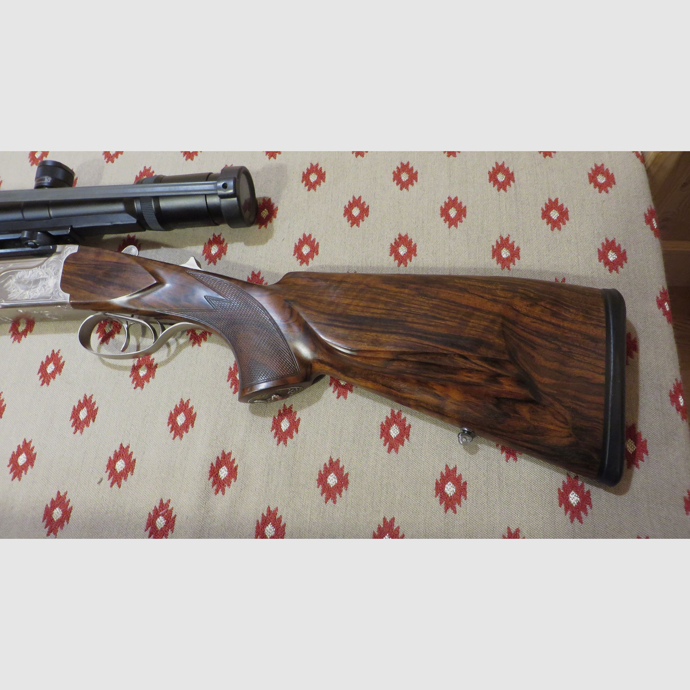 Krieghoff mountain rifle with combination gun - interchangeable barrel