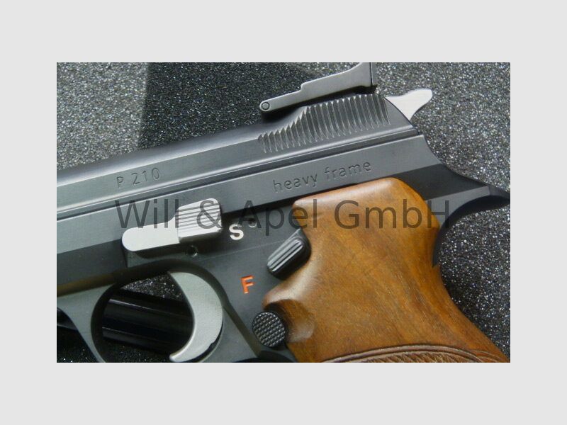 SIG P210 Long Slide Heavy Frame Sport 6 POUCES