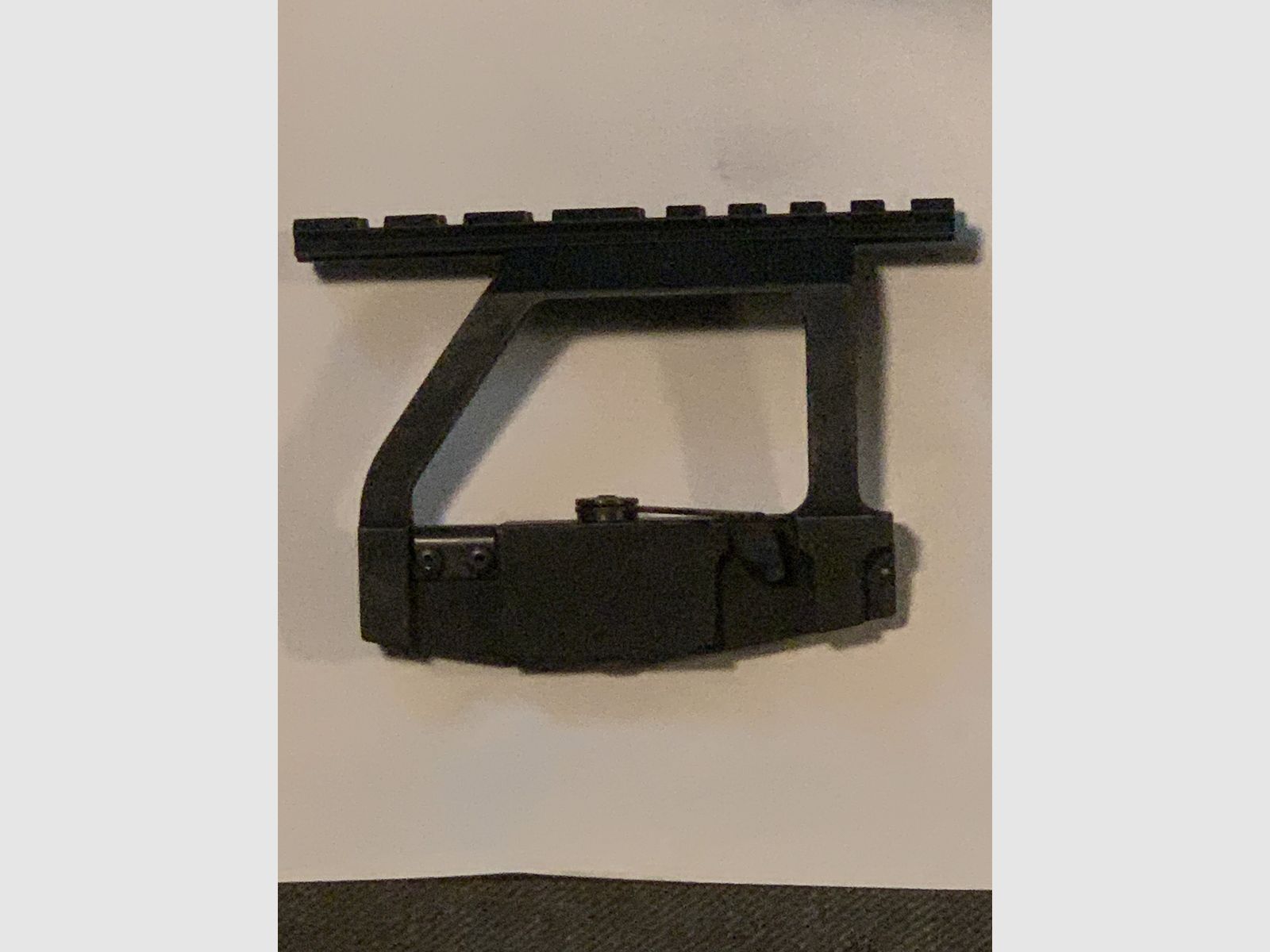 Adaptateur AK47 montage latéral rail Weaver rail standard Nato montage Kalashnikov lunette de visée point rouge viseur à point lumineux