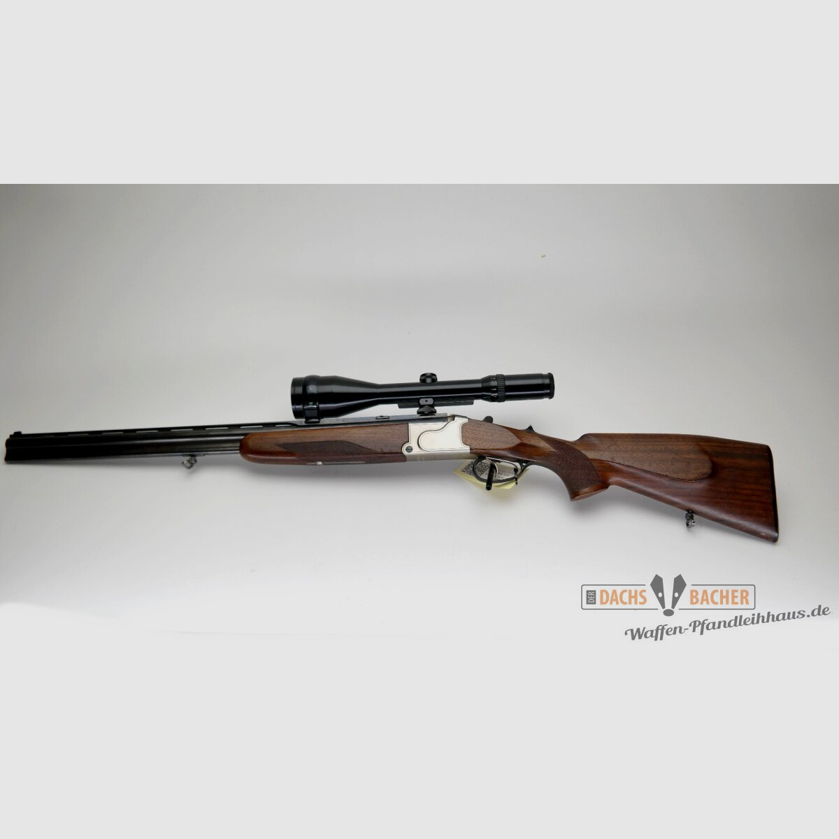BBF Bockbüchsflinte Krieghoff Ultra Kal. 12/70 + .30 R Blaser mit S&B 2,5-10x56