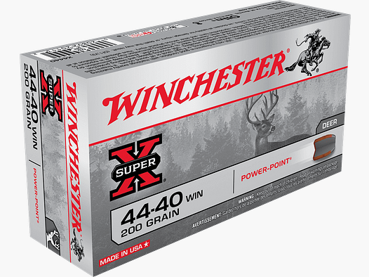 Winchester 44-40 Win. 200 Grs Power Point - 50 Stk.