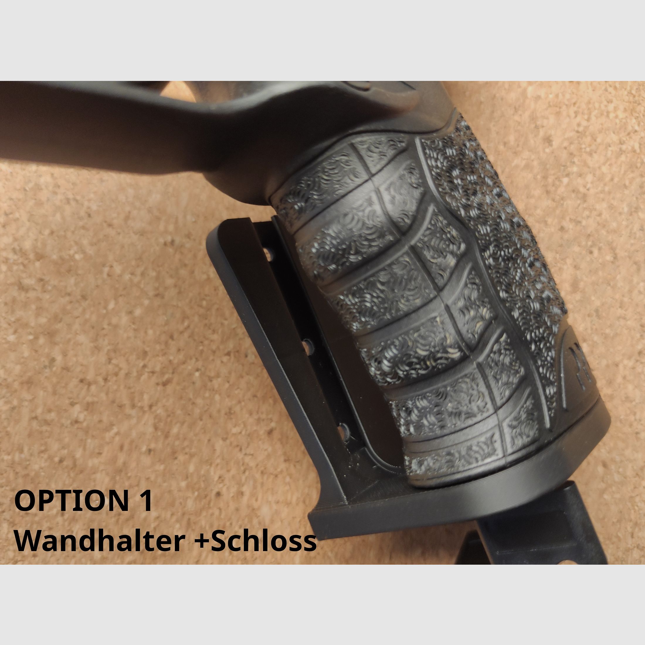 Walther P99 SRS / PAK | Wandhalterung & Schloss | Ästhetisch 