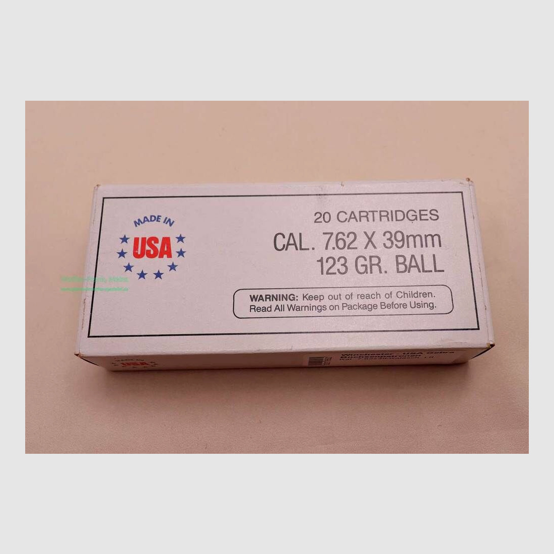 Winchester - USA rifle cartridges 7.62x39/Kalash