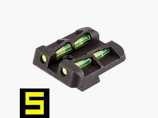 Kimme HIVIZ Litewave für Glock