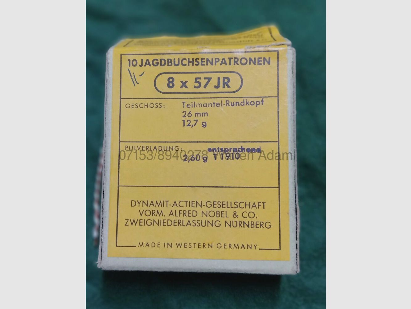 RWS Sinoxid Jagdbüchsenmunition TM-RK