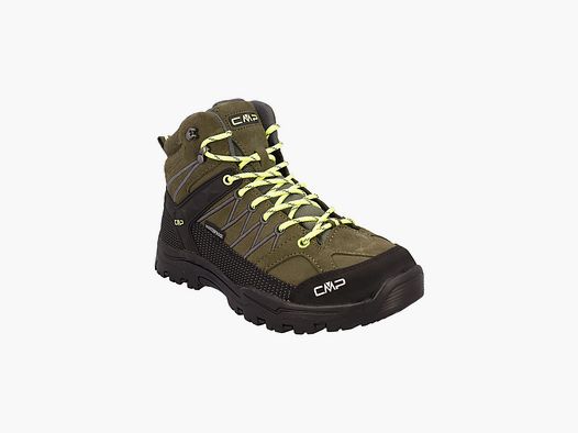 Scarpa CMP Rigel Kids Mid Olive Gelb Fluo