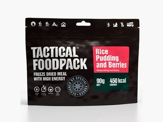 Tactical Foodpack Tactical Foodpack Rijstpudding met Bessen
