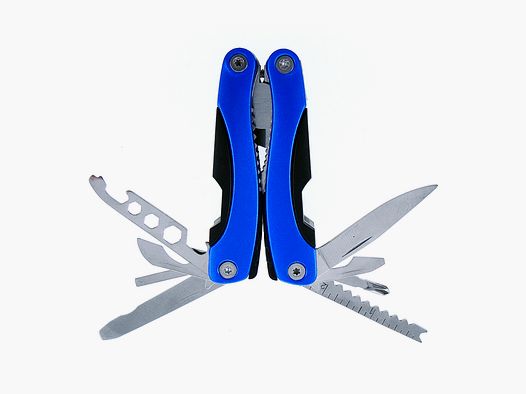 Multitool wielofunkcyjny z pokrowcem niebieski MT-018B
