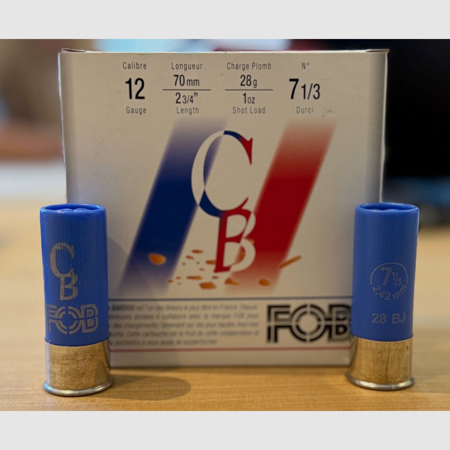 FOB CB - 12/70 - 28g - No. 7 1/3 - Lead
