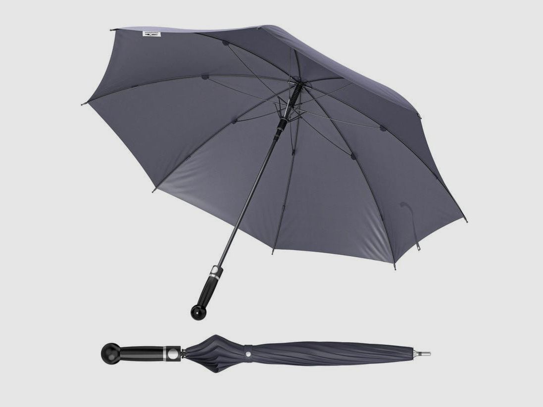 Der Sicherheitsschirm City-Safe – 78 cm, kompakt und extrem stabil, inklusive...