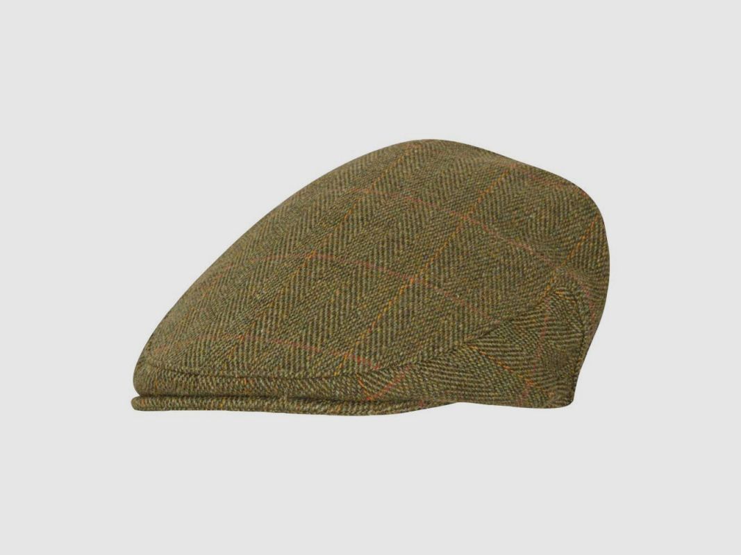 Casquette Walker and Hawkes Cambridge en tweed vert, image 4 sur 8