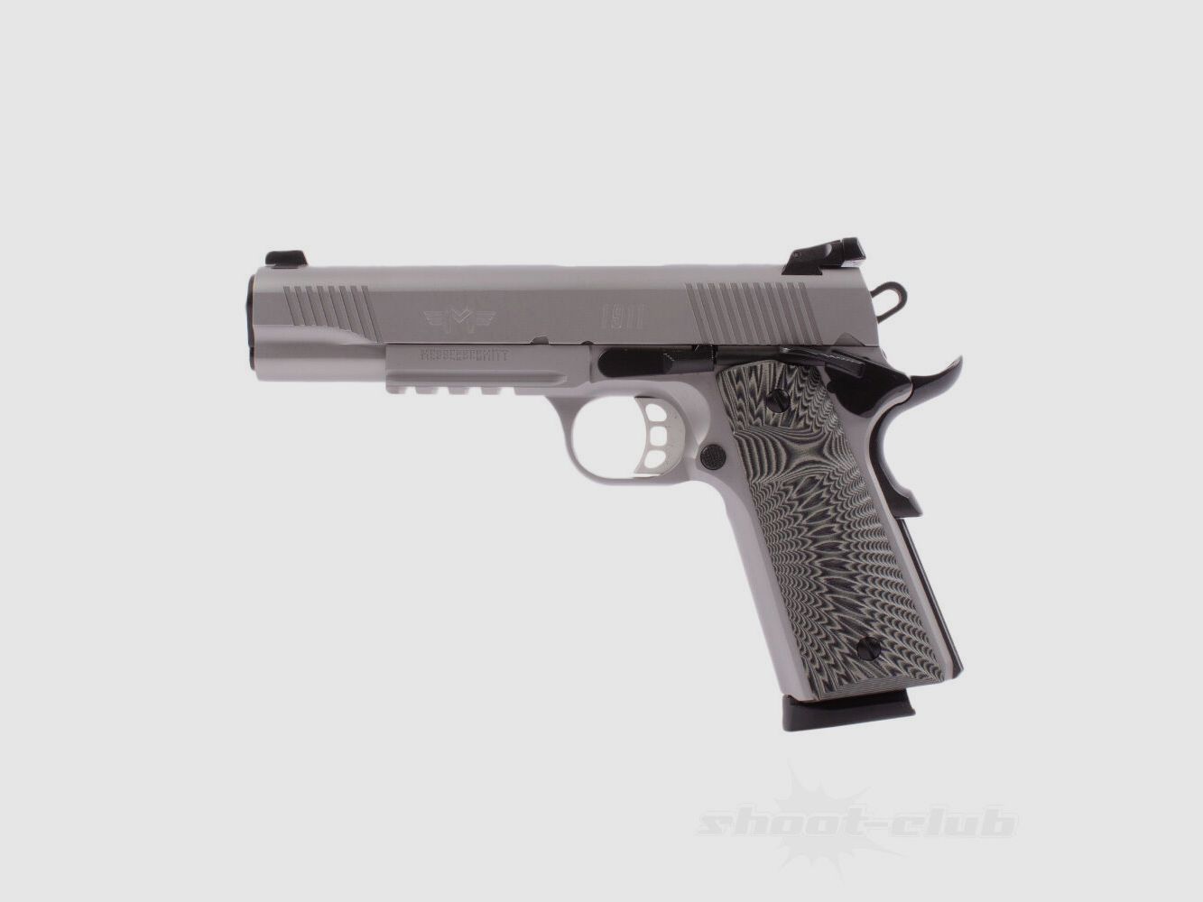 Messerschmitt	 ME 1911 Pistole Silber