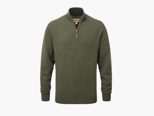 Schöffel H-Pullover Lewis mit Zipp | woodland