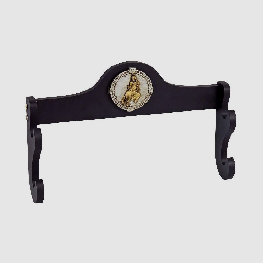 Wandhalter fr 2 Samurai Schwerter Schwertstnder Schwerthalter