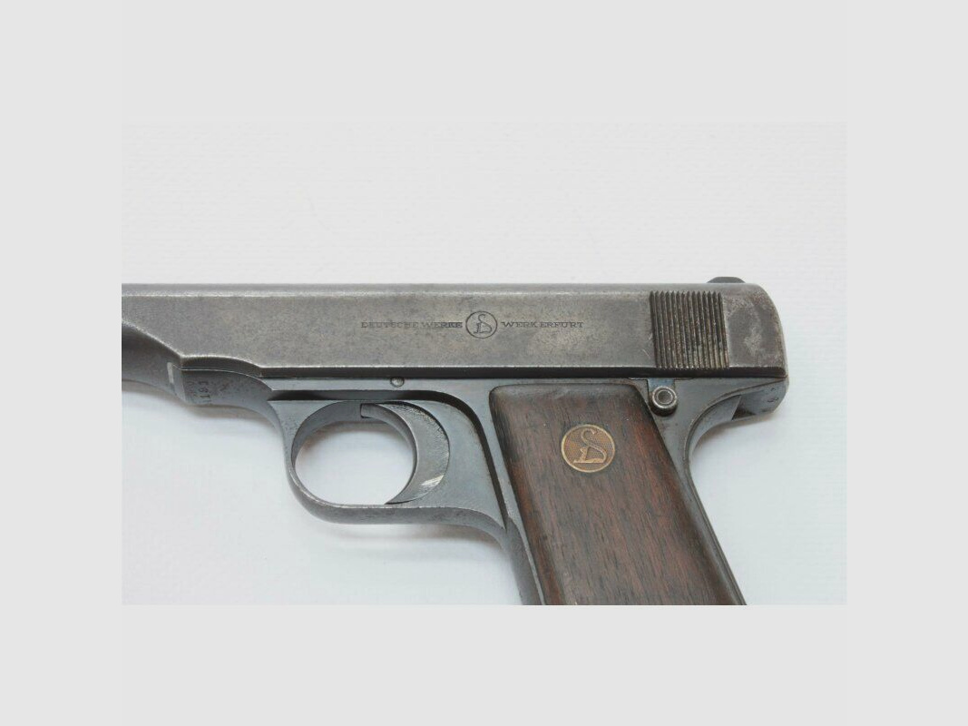 Opere tedesche Erfurt pistola Ortgies - Opere tedesche Erfurt
