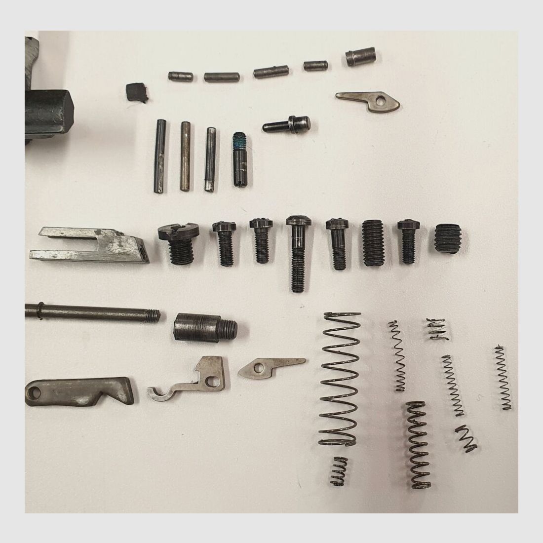 H. Schmidt Ostheim parts set for H. Schmidt Ostheim Luger -, .38 Special revolver