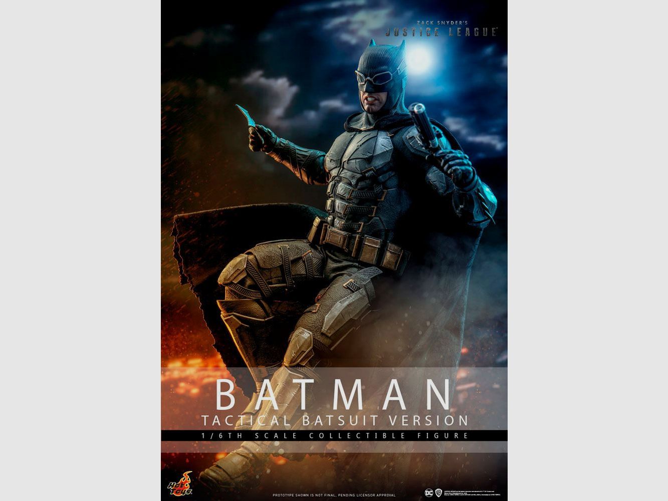 Zack Snyder`s Justice League Actionfigur 1/6 Batman (Tactical Batsuit Version) 33 cm | 43180