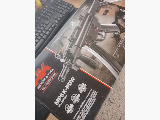 Heckler & Koch MP5K-PDW CO2 4,5mm BB blowback als nieuw TOP