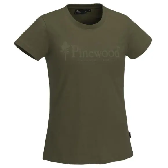 T-Shirt Outdoor Life Kaki für Frauen Pinewood, Bild 1 von 2