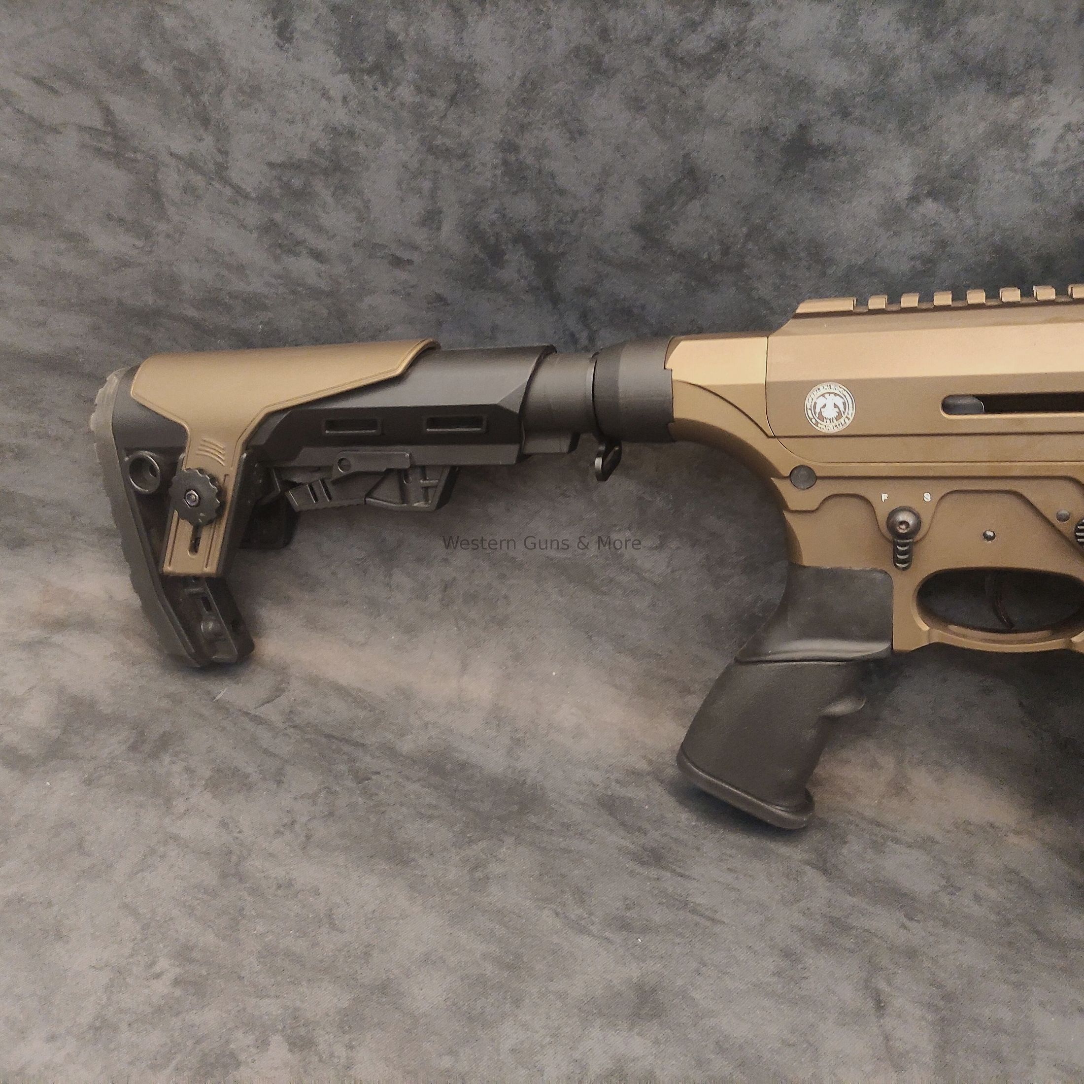 Huglu SLF HUGLU XR-7, Cal.12/76 in Bronze + DOT Falke LE