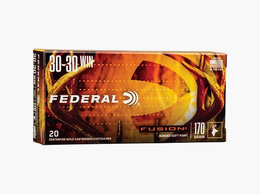Federal Ammunition .30-30 Win. Fusion 11.0g/170grs.